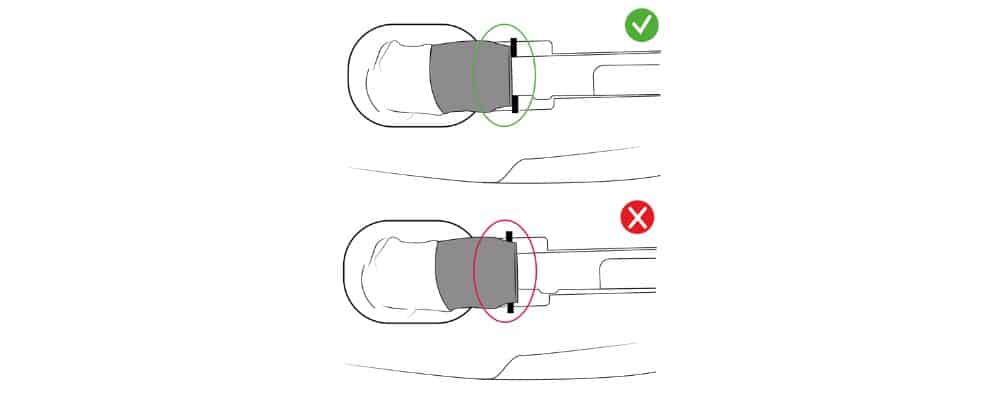 Verfahren nach dem Aufblasen von In&motion-Motorrad-Airbags