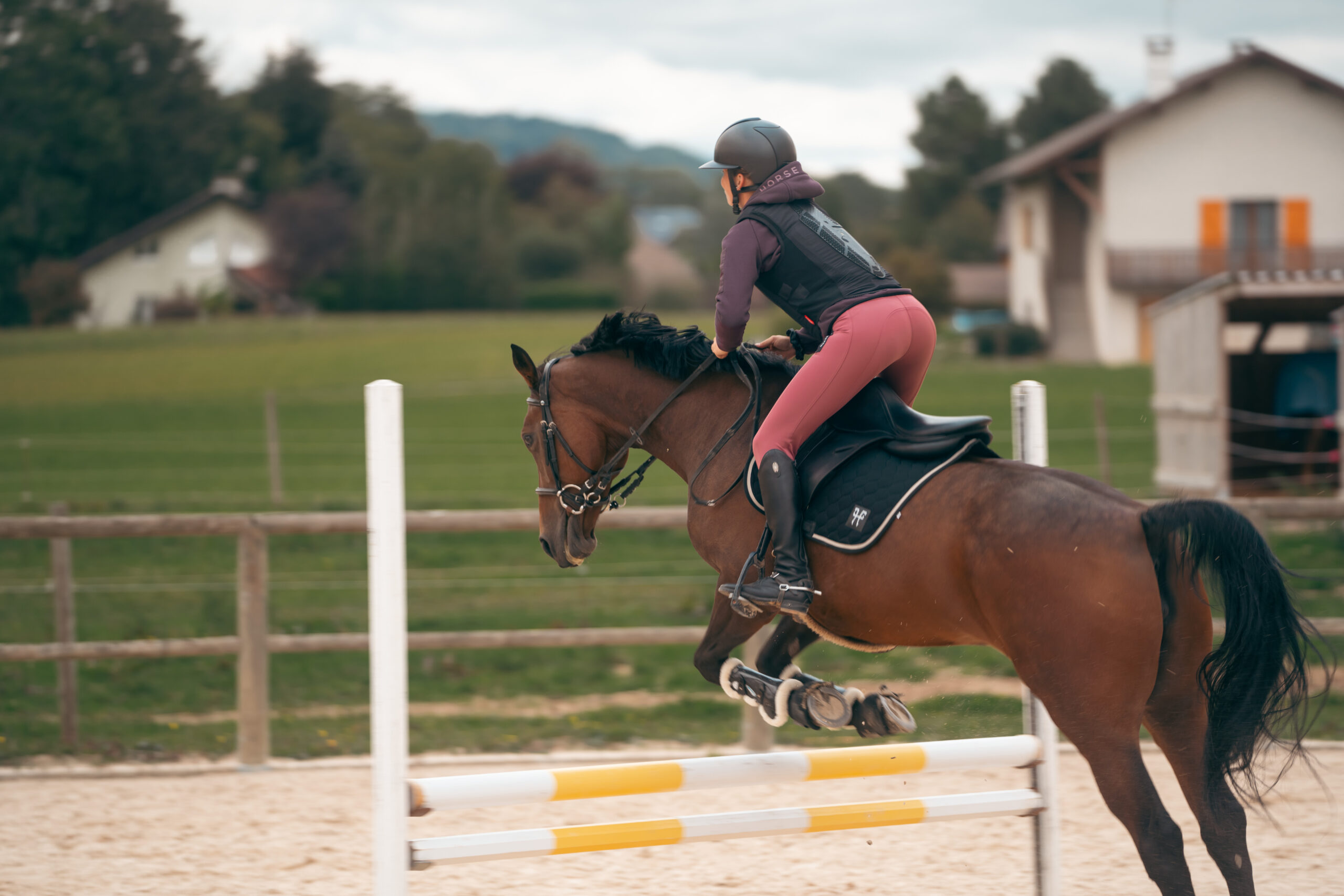 Airbag électronique équitation